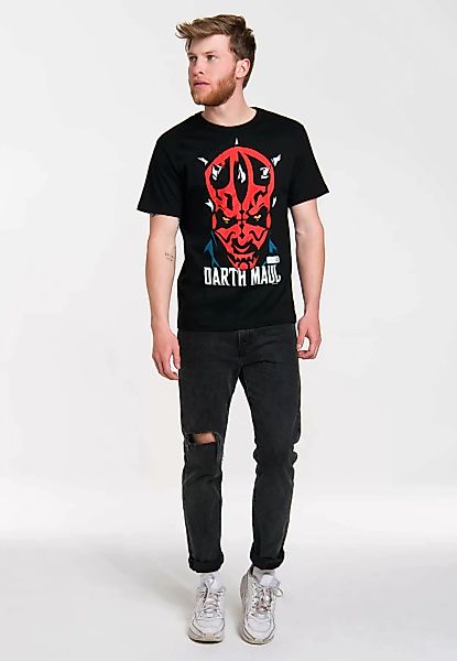 LOGOSHIRT T-Shirt "Darth Maul - Krieg der Sterne", mit Star Wars-Print günstig online kaufen