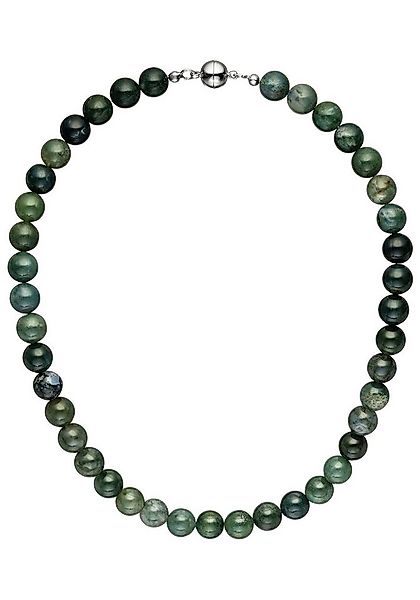 JOBO Kette ohne Anhänger, mit Moosachat 45 cm günstig online kaufen