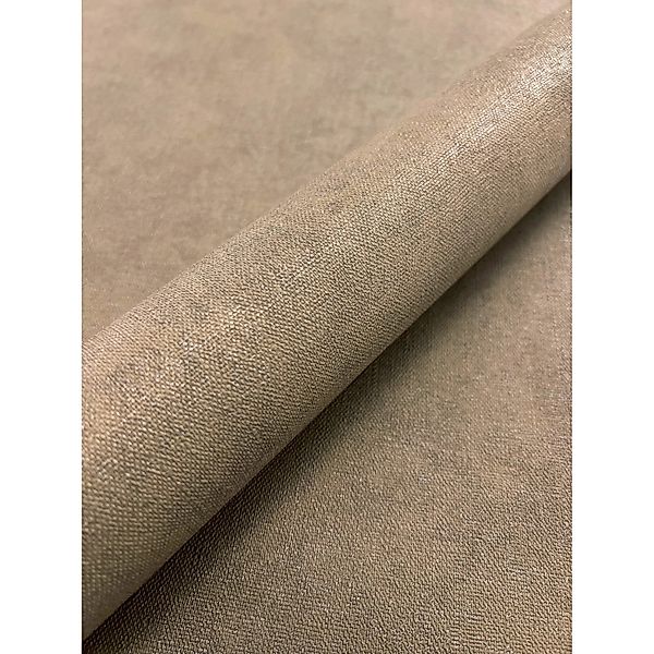Newroom Vliestapete Co. 17 Nougat Marrone Unifarbe Modern FSC® günstig online kaufen