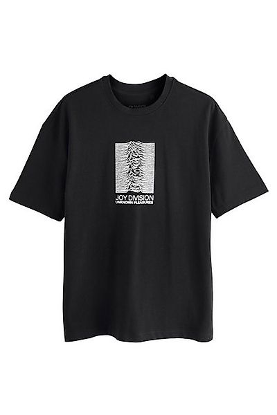 Next T-Shirt Langshirt 100 % Baumwolle Bandgrafik – Relaxed Fit (1-tlg) günstig online kaufen