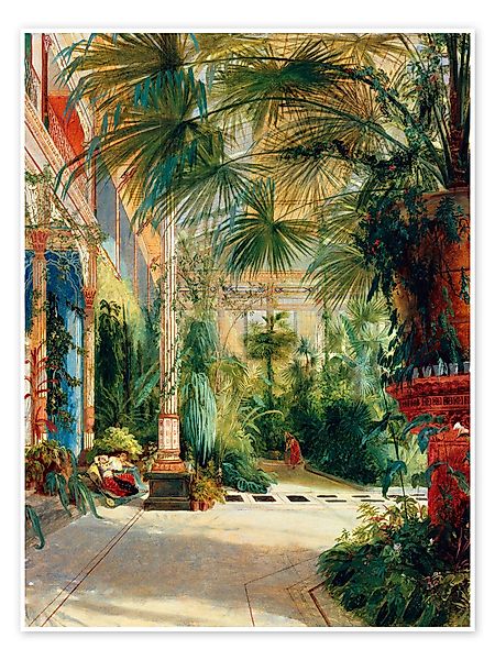 Posterlounge Poster Carl Blechen, Das Innere günstig online kaufen