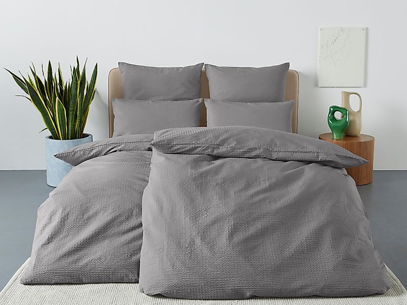 andas Bettwäsche "Sari2 in Gr. 135x200 oder 155x220 cm" 2 tlg. aus Baumwoll günstig online kaufen