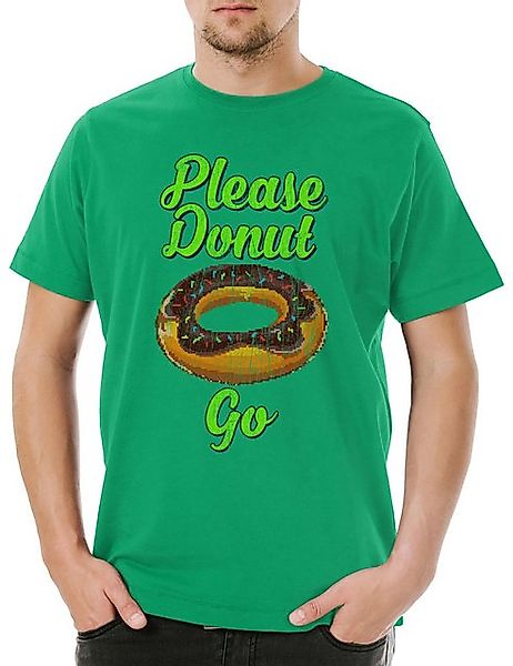 Urban Backwoods Print-Shirt Urban Backwoods Please Donut Go Herren T-Shirt günstig online kaufen