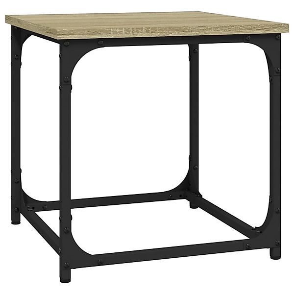 vidaXL Beistelltisch Sonoma-Eiche 40x40x40 cm Holzwerkstoff Modell 3 günstig online kaufen
