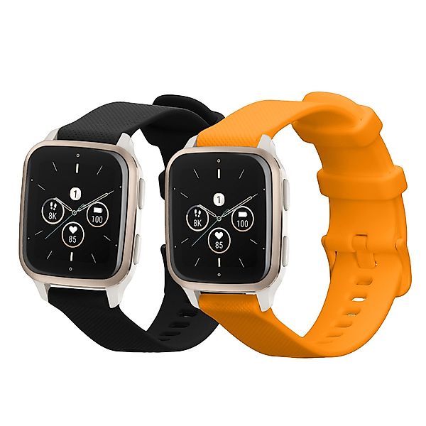 kwmobile Uhrenarmband 2x Sportarmband für Garmin günstig online kaufen