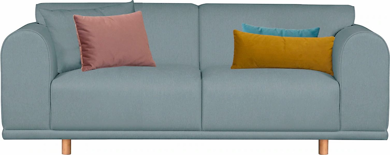 OTTO home 2-Sitzer "Maroon" in skandinavischem Design, mit losen Kissen günstig online kaufen