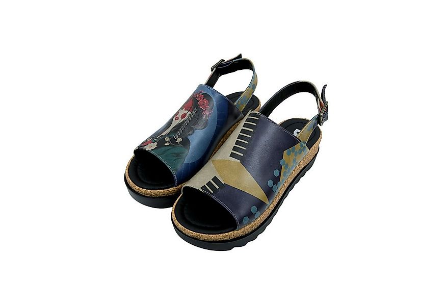 DOGO Gigi Sandale Bring Your Colours To Life Damen Sandalen Sandalette Hand günstig online kaufen