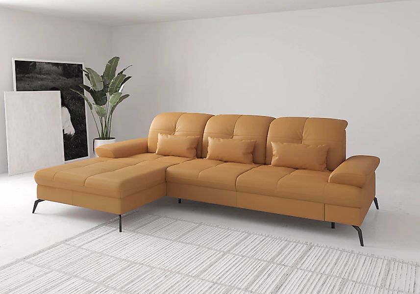 sit&more Ecksofa "Amica, L-Form, inkl. Sitztiefenverstellung & Armteilverst günstig online kaufen
