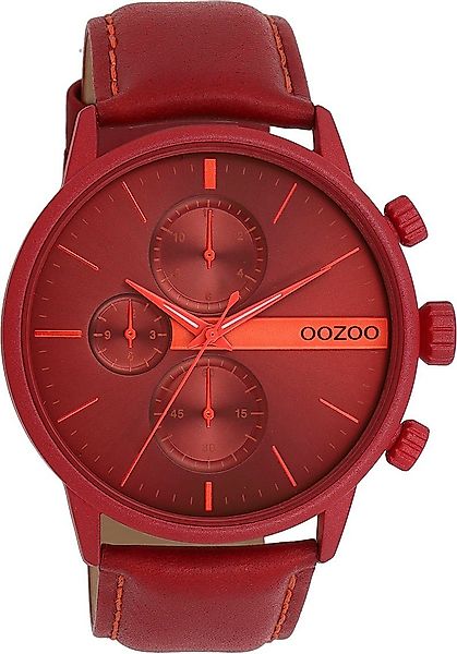 OOZOO Quarzuhr C11226, Armbanduhr, Herrenuhr, Lederarmband, günstig online kaufen