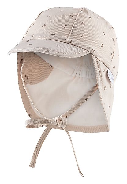 Sterntaler® Strickmütze Schirmmütze mit Nackenschutz Anker günstig online kaufen