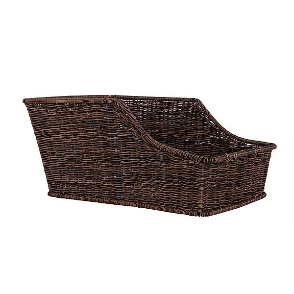 laio Fahrradkorb hinten aus hochwertigem Polyrattan günstig online kaufen