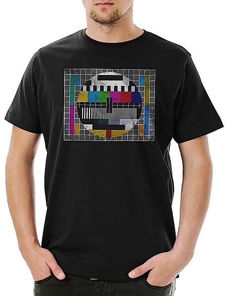 Urban Backwoods Print-Shirt Test Picture Vintage Herren T-Shirt The Testbil günstig online kaufen
