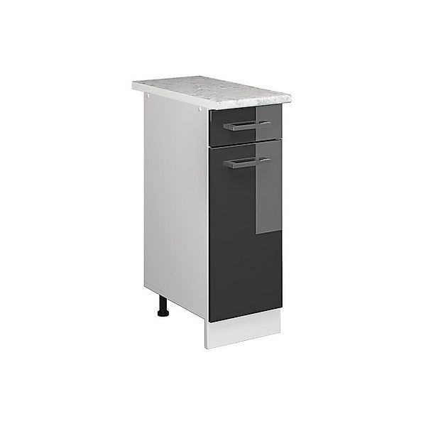 Vicco Unterschrank R-Line, Anthrazit Hochglanz/Weiß, 30 günstig online kaufen