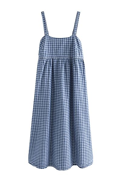 Next Midikleid Jeans-Midikleid aus Baumwolle mit günstig online kaufen