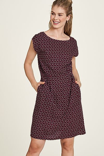 Kleid Aus Eco Vero Viskose Mit Farbenfrohen Mustern (S22e23) günstig online kaufen
