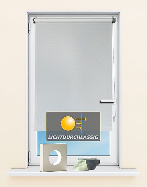 Seitenzugrollo Seitenzugrollo 'Ida', Lichtschutz, Klemmfix, ohne günstig online kaufen