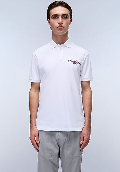 Napapijri Poloshirt E-AYLMER Mit Rundhalsausschnitt günstig online kaufen
