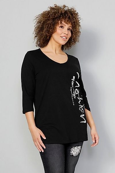 MIAMODA Rundhalsshirt T-Shirt Druck-Motiv Rundhals Halbarm günstig online kaufen