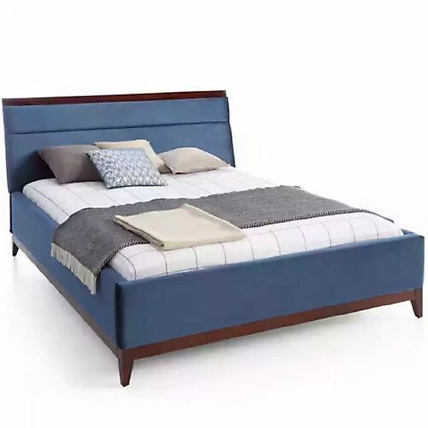 JVmoebel Bett Luxus Bett Schlafzimmer in blauer Farbe Neuheit für Ihre Inne günstig online kaufen