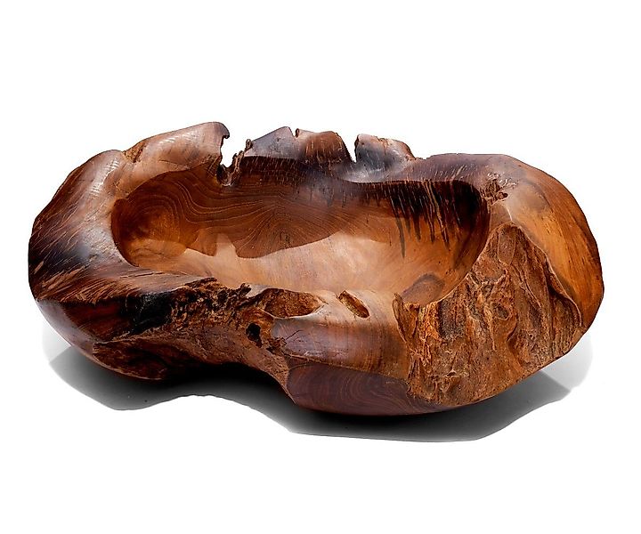 Brillibrum Dekoschale Teak Schale Snackschale HolzTeakholz günstig online kaufen