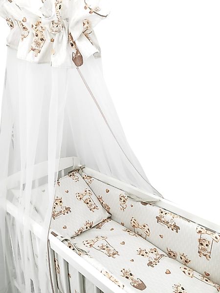 Baby-Delux Babybettwäsche Baby Wiegenset Giraffe und günstig online kaufen