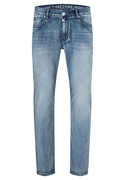 TIMEZONE Slim-fit-Jeans Trendige Jeans im Used-Look mit geradem Bein & Five günstig online kaufen