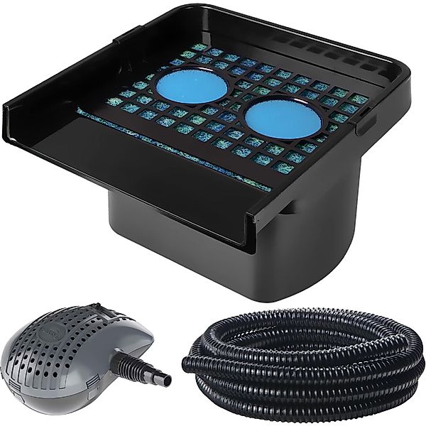 Heissner Bachlaufpumpe Filterfall-Komplett-Set, Teichfilter, Teichpumpe 3 günstig online kaufen