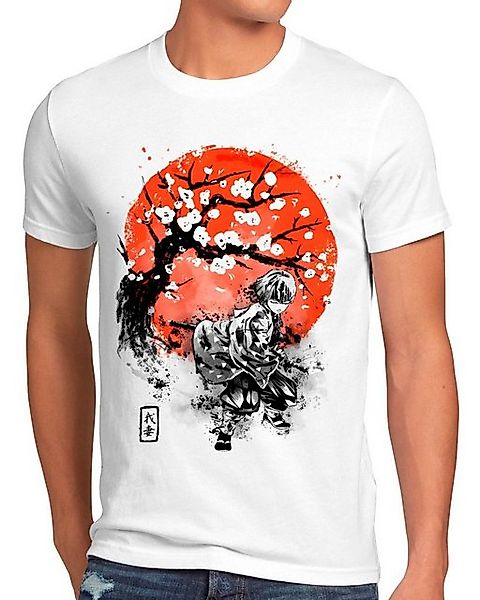 style3 T-Shirt Inked Thunder demon slayer anime japan manga cosplay günstig online kaufen