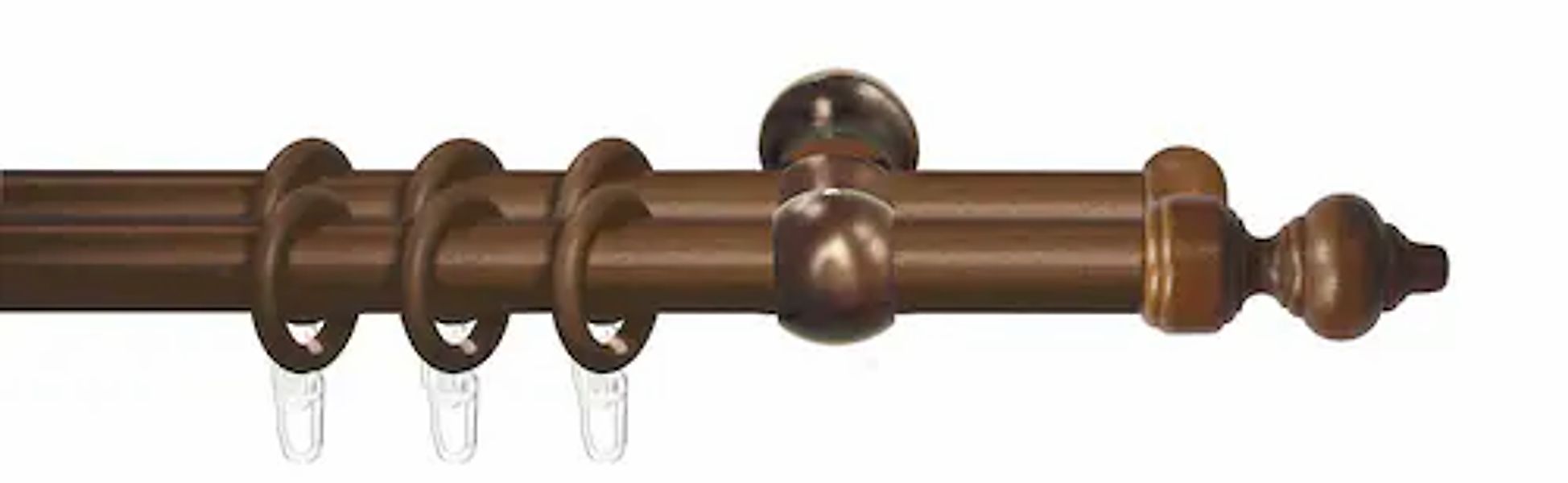 Good Life Gardinenstange »Trend« Ø 28 mm 2 läufig-läufig Fixmaß günstig online kaufen