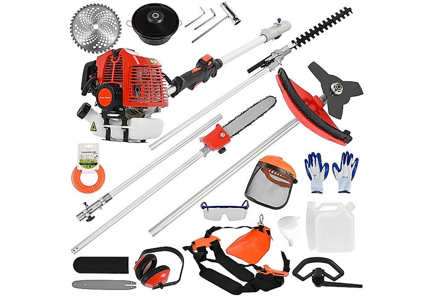 Rutaqian Benzinrasenmäher Multifunktionaler Benzin-Rasenmäher, 52CC Kettens günstig online kaufen