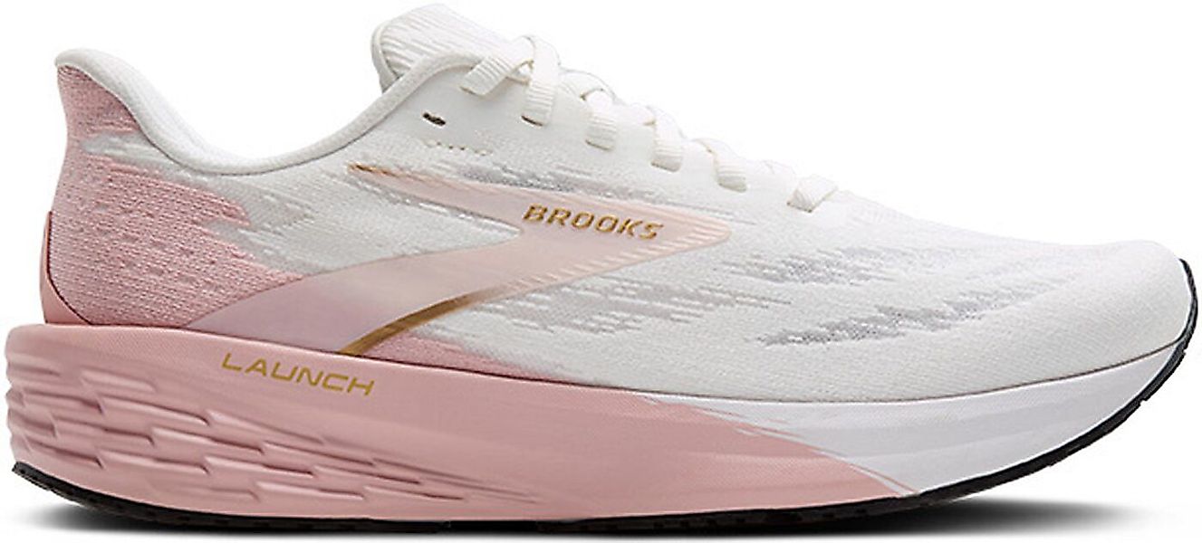 Brooks Launch 11 WHITE/GOLD/PINK Laufschuh günstig online kaufen