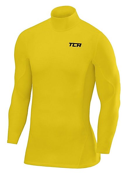 TCA Trainingsshirt TCA Herren SuperThermal Baselayer Langarmshirt Gelb XXL günstig online kaufen