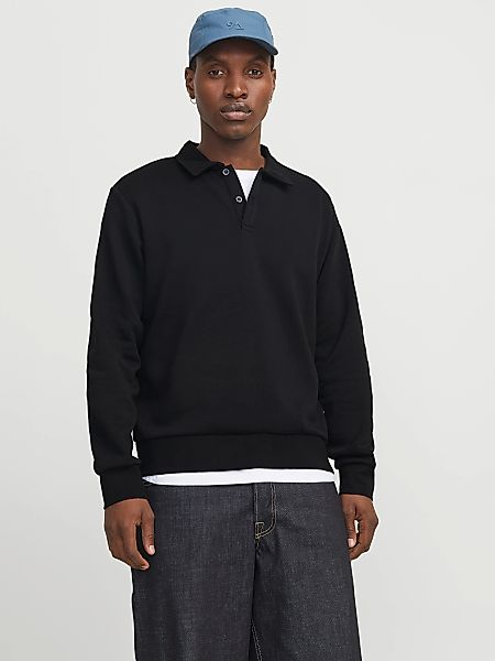 Jack & Jones Sweatshirt "JJEBRADLEY SWEAT POLO NOOS" günstig online kaufen