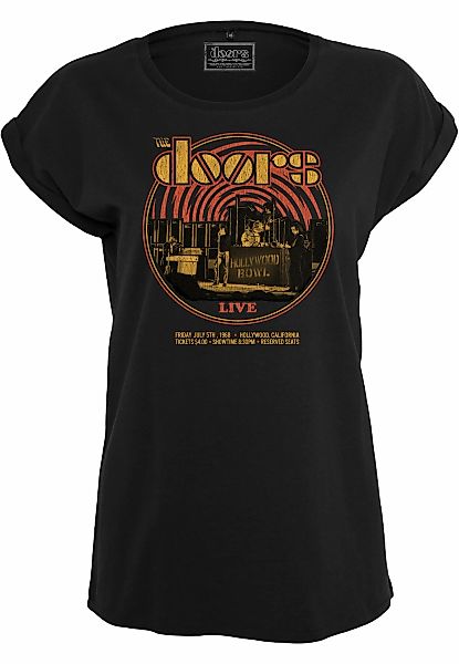 Merchcode Kurzarmshirt "Merchcode Damen Ladies The Doors Warp Tee", (1 tlg. günstig online kaufen