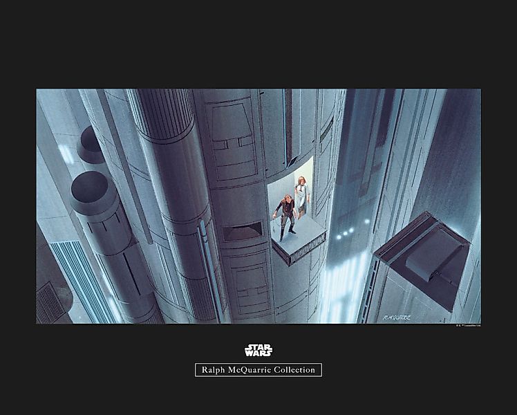 Komar Bild "Star Wars Classic RMQ Escape Plan", Star Wars, (1 St.), Wandbil günstig online kaufen