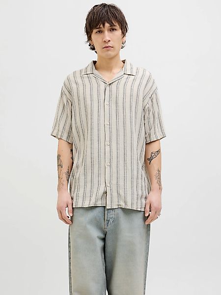 Jack & Jones Kurzarmhemd "JJEENZO STRIPE RESORT SHIRT SS SN", mit Streifen günstig online kaufen