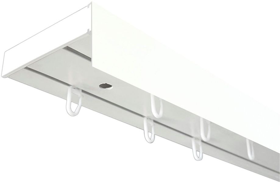 SN DECO GROUP Gardinenschiene "Vorhangschiene SH (1) mit Blende 5 cm" 2 läu günstig online kaufen