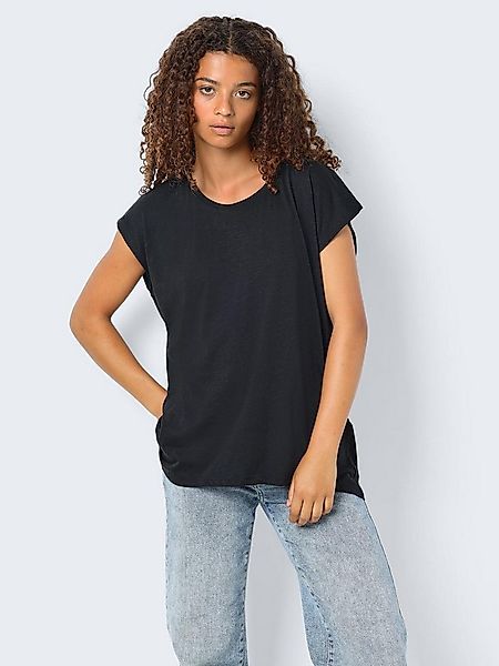 Noisy may Kurzarmshirt NMMATHILDE S/S LOOSE LONG TOP FWD NOOS günstig online kaufen