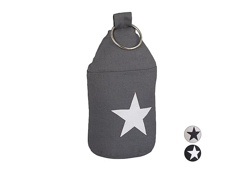 relaxdays Türstopper 2 x Türstopper Stern mit Griff günstig online kaufen