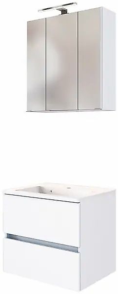 welltime Badmöbel-Set »Baabe«, (Set, 2 St.), Breite 60 cm, Softclose-Funkti günstig online kaufen