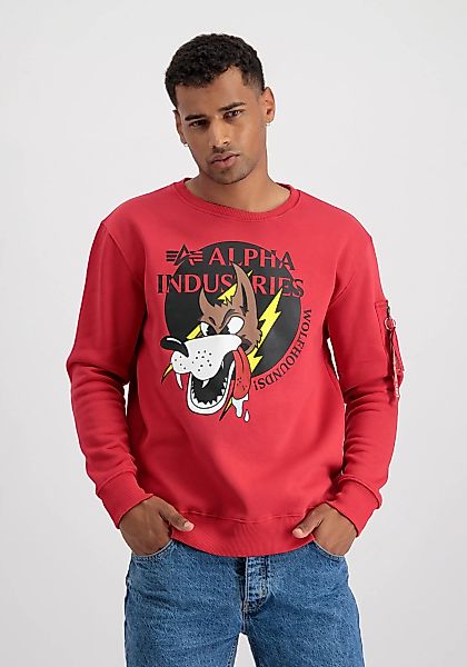 Alpha Industries Sweater "ALPHA INDUSTRIES Men - Sweatshirts Wolfhounds Swe günstig online kaufen