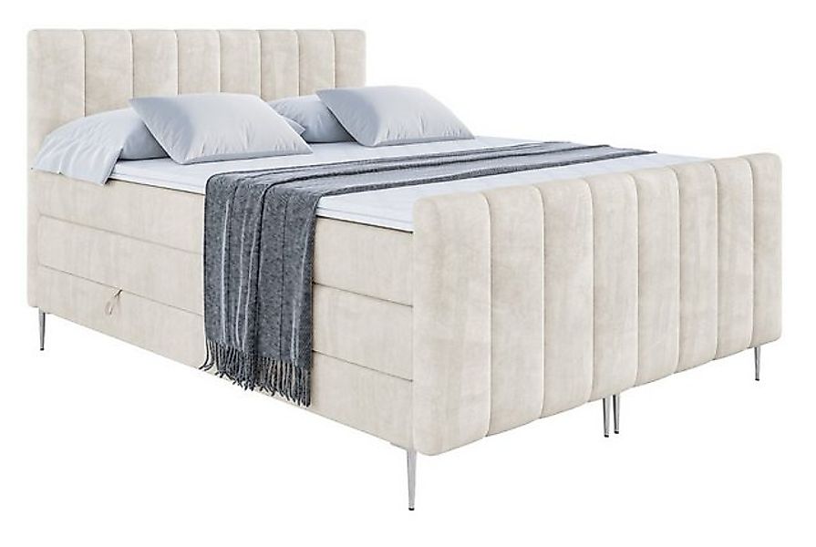 ALTDECOR Boxspringbett OTTA-F-Z KING (Multipocket-Matratze H4, H3 Matratze günstig online kaufen