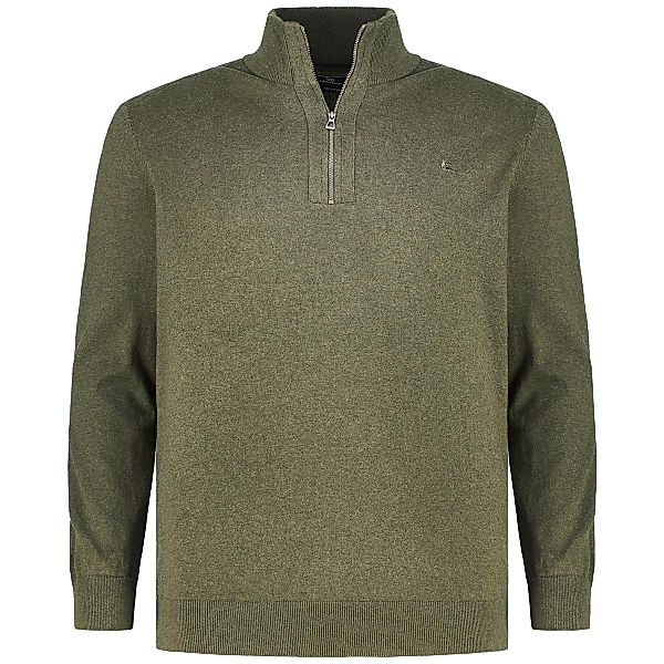 Lerros Pullover aus Baumwolle Farbe khaki Größe: 4XL günstig online kaufen
