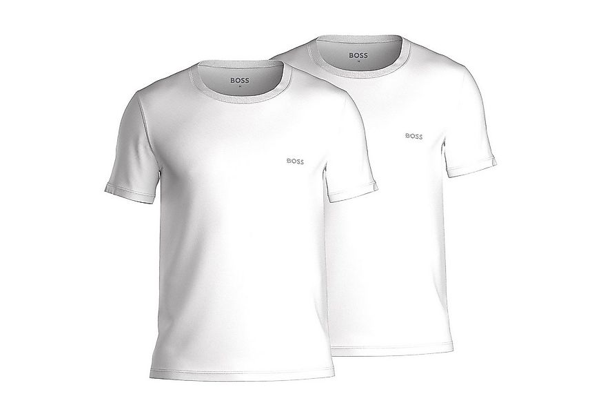 BOSS Unterziehshirt T-Shirt RN 2P Comfort (Doppelpack, 2-St., 2er-Pack) Her günstig online kaufen