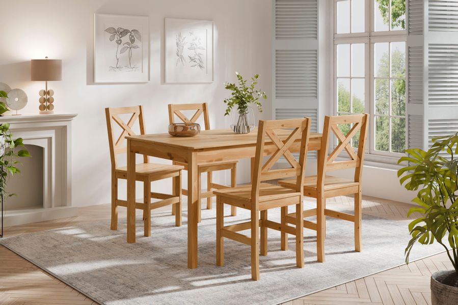 Home affaire Essgruppe Malmö, (Set, 5-tlg), günstig online kaufen