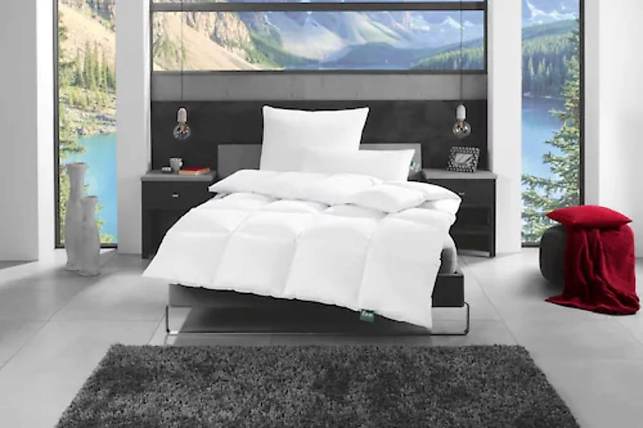 f.a.n. Schlafkomfort Daunenbettdecke »f.a.n. Canada«, extrawarm, (1 St.) günstig online kaufen