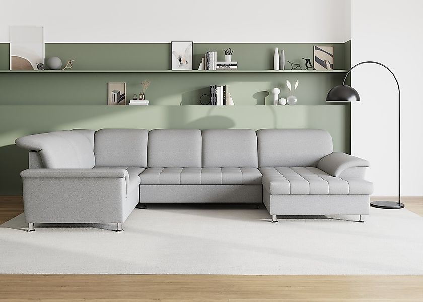 DOMO collection Wohnlandschaft "Franzi optional mit Bettfunktion, Bettkaste günstig online kaufen