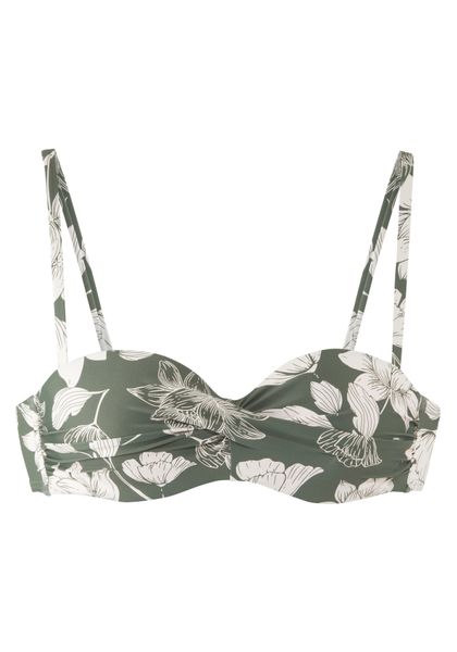 s.Oliver Bügel-Bandeau-Bikini-Top "Lady" mit floralem Design günstig online kaufen
