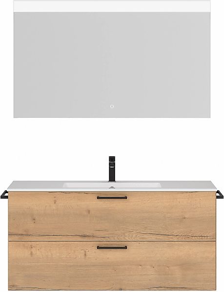 nobilia Badmöbel-Set "Tolvina", (2 St., vormontiert, mit Soft-Close), inkl. günstig online kaufen