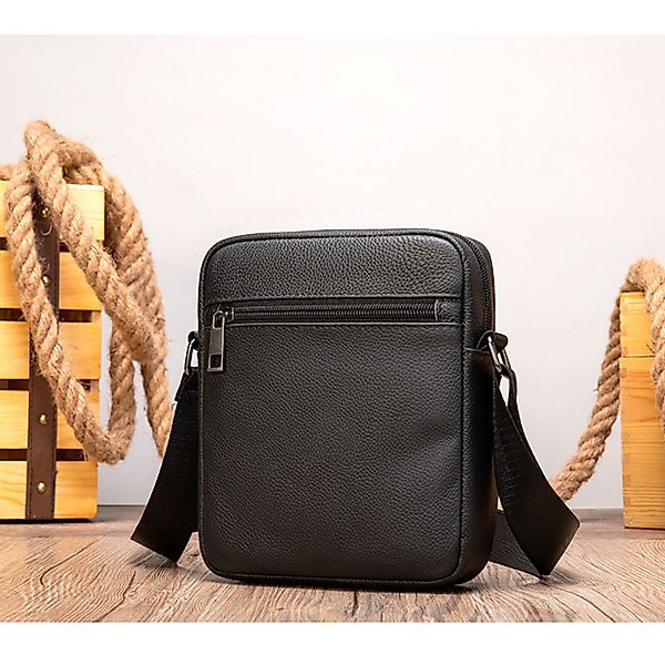 YUBRO-STUDIO Messenger Bag Herren Kleine Umhängetasche günstig online kaufen